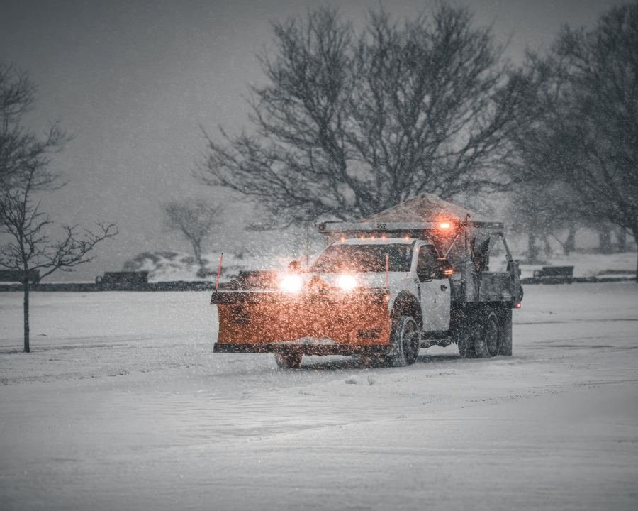 Snow Plowing service by RR Landscaping and Tree Services in Syracuse NY